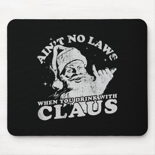 Weihnachten Weihnachten: keine Gesetze, wenn man m Mousepad (Vorne)