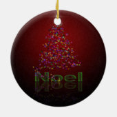 Weihnachten-Weihnachten Keramik Ornament (Hinten)