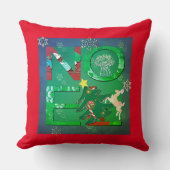 Weihnachten "Weihnachten" Kissen (Vorderseite)