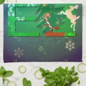 Weihnachten Weihnachten Küche Handtücher (Gefaltet)