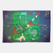 Weihnachten Weihnachten Küche Handtücher (Horizontal)