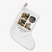 Weihnachten Weihnachten kühl, modern 4 Foto einfac Kleiner Weihnachtsstrumpf (Vorderansicht (hängend))