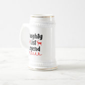 Weihnachten Weihnachten - Kunst Bierglas (Vorderseite Links)