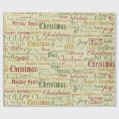 Weihnachten Weihnachten Kunst Geschenkpapier (Flach)