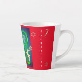 "Weihnachten" Weihnachten Latte Tasse (Rechts)