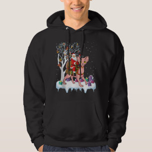 Weihnachten Weihnachten Leuchtturm Tree Santa Ridi Hoodie
