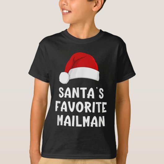 Weihnachten Weihnachten Liebling Mailman Funny Xma T-Shirt (Vorderseite)