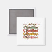 Weihnachten Weihnachten Magnet (Vorderseite/Rückseite)