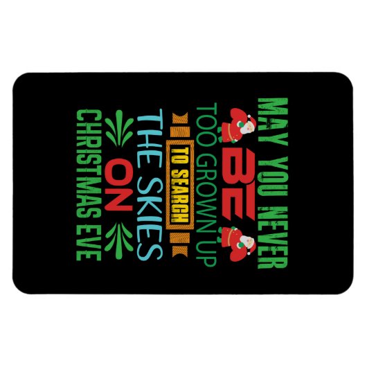 Weihnachten - Weihnachten Magnet (Horizontal)