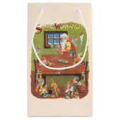 Weihnachten Weihnachten mit Elfen im Workshop Kleine Geschenktüte (Rückseite)