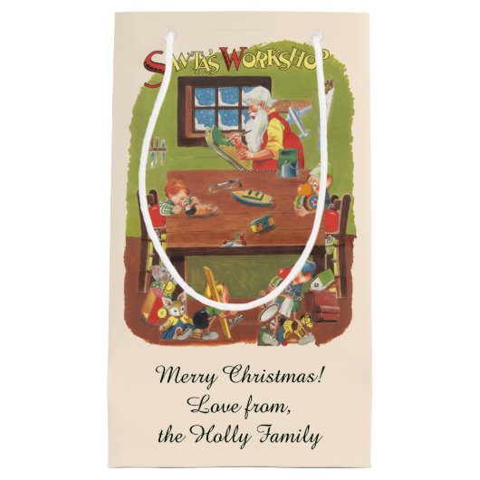 Weihnachten Weihnachten mit Elfen im Workshop Kleine Geschenktüte (Vorderseite)