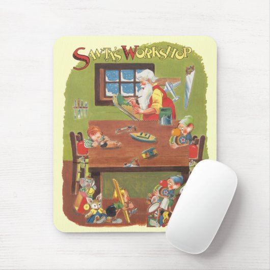Weihnachten Weihnachten mit Elfen im Workshop Mousepad (Mit Mouse)