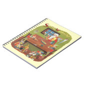 Weihnachten Weihnachten mit Elfen im Workshop Notizblock (Linke Seite)