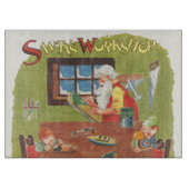 Weihnachten Weihnachten mit Elfen im Workshop Schneidebrett (Vorderseite)