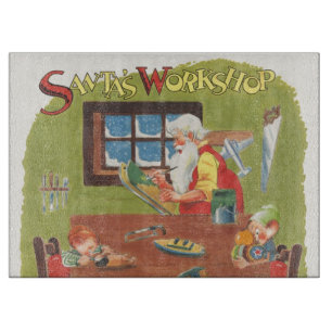 Weihnachten Weihnachten mit Elfen im Workshop Schneidebrett