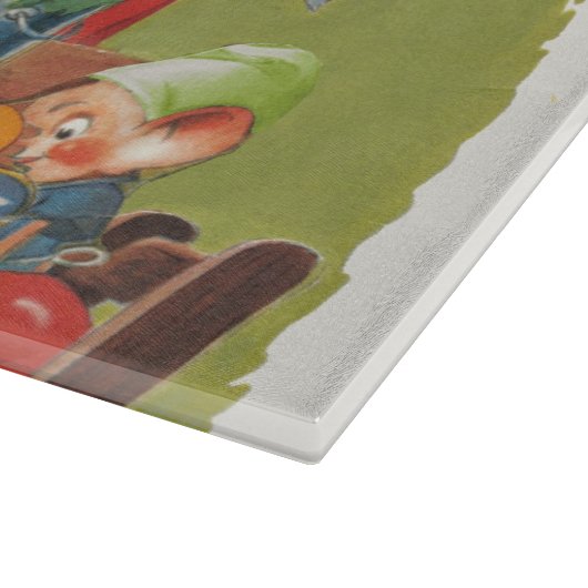 Weihnachten Weihnachten mit Elfen im Workshop Schneidebrett (Ecke)