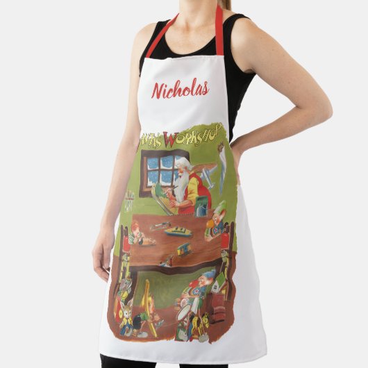 Weihnachten Weihnachten mit Elfen im Workshop Schürze (InSitu)