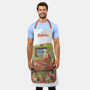 Weihnachten Weihnachten mit Elfen im Workshop Schürze