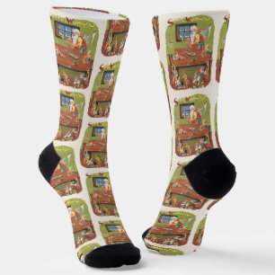 Weihnachten Weihnachten mit Elfen im Workshop Socken