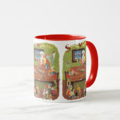 Weihnachten Weihnachten mit Elfen im Workshop Tasse (VorderseiteRechts)