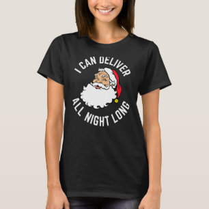 Weihnachten Weihnachten Naughty Santa I kann liefe T-Shirt
