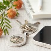 Weihnachten Weihnachten Neujahr Ephemera Schlüsselanhänger (Seite)