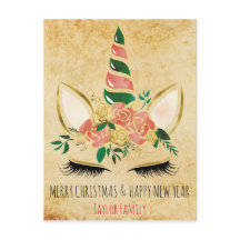 Weihnachten Weihnachten Neujahr Winter Einhorn