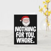 Weihnachten Weihnachten nichts für Sie lustiges Ge Karte (Gelbe Blume)