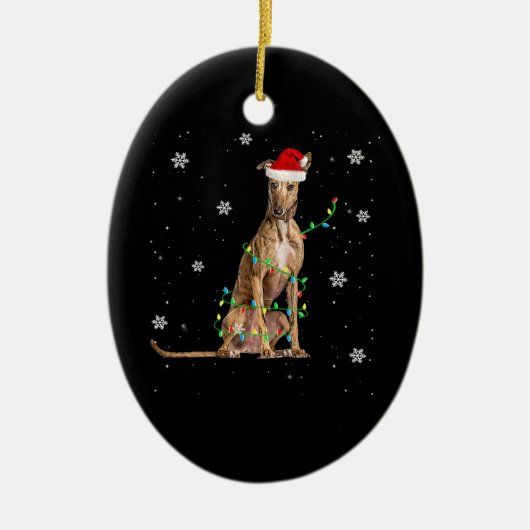 Weihnachten Weihnachten Niedliches Weihnachtsfest Keramik Ornament (Vorne)