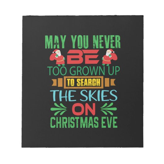 Weihnachten - Weihnachten Notizblock (Vorderseite)