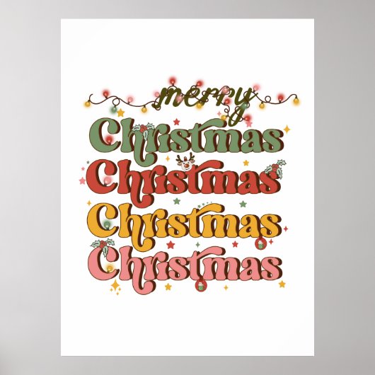 Weihnachten Weihnachten Poster (Vorne)