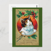 Weihnachten, Weihnachten Postkarte (Vorne/Hinten)