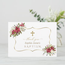 Weihnachten Weihnachten Rote weiße Poinsettia Tauf