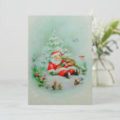 Weihnachten Weihnachten Schlafen (Stehend Vorderseite)