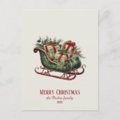 Weihnachten Weihnachten Schlitten mit Geschenken u (Vorderseite)