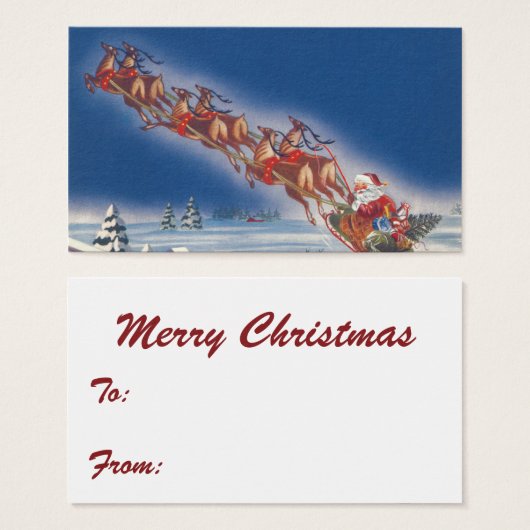 Weihnachten, Weihnachten, Schlitten mit Rentier (Vorne & Hinten)