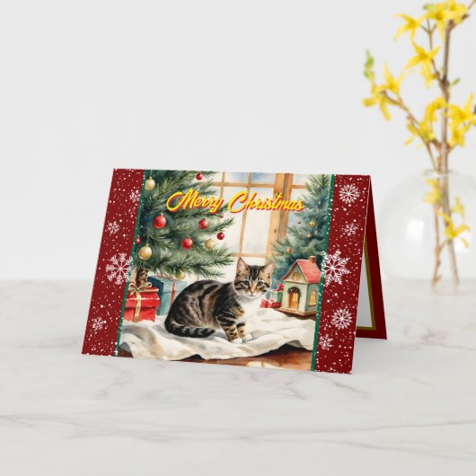 Weihnachten Weihnachten Schöne alte Sammlung Karte (Gelbe Blume)