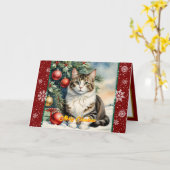 Weihnachten Weihnachten Schöne moderne Sammlung Karte (Gelbe Blume)