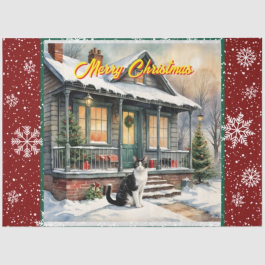 Weihnachten Weihnachten Schöne Trendy Collection Seidenpapier (Vorderseite)