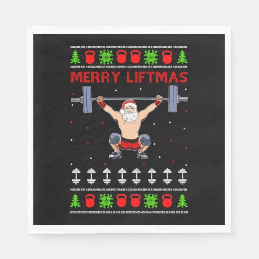 Weihnachten Weihnachten Serviette (Vorderseite)