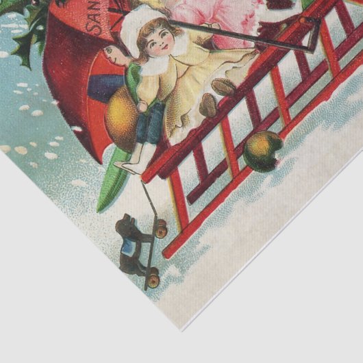 Weihnachten Weihnachten SonderSchlitten und Spielz Seidenpapier (Ausschnitt)