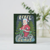 Weihnachten Weihnachten Spaß Motorrad-Rebell (Stehend Vorderseite)