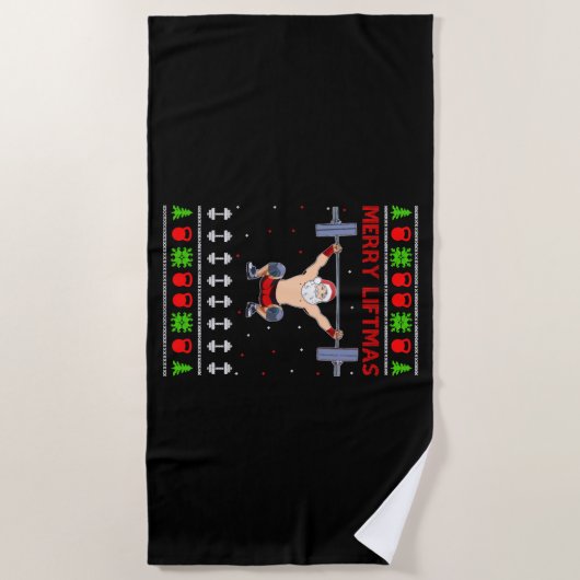 Weihnachten Weihnachten Strandtuch (Vorderseite)