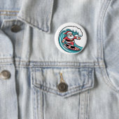 Weihnachten Weihnachten Surfbrett Surf Button (Beispiel)