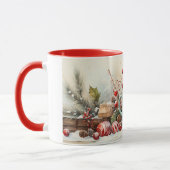 Weihnachten, Weihnachten-Szene für Kaffee/Tee-Tass Tasse (Links)