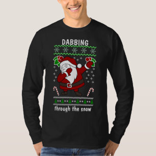 Weihnachten Weihnachten - Tauchen durch den Schnee T-Shirt
