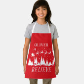 Weihnachten Weihnachten traditionelles rotes Foto Schürze (Insitu)