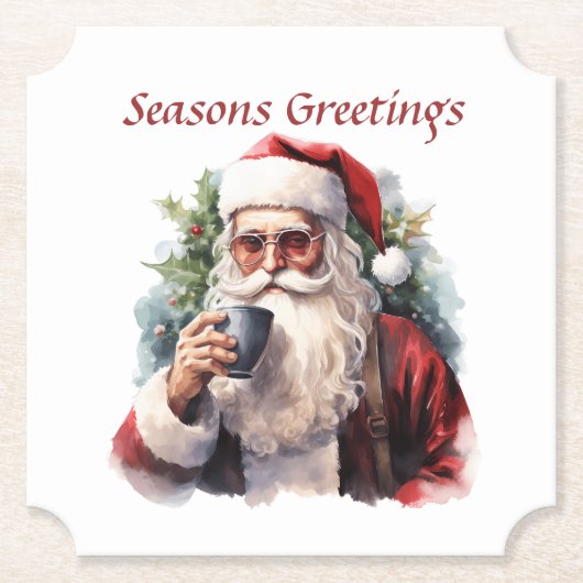 Weihnachten Weihnachten Untersetzer (Vorderseite)