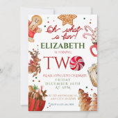 Weihnachten Weihnachten - was für ein Spaß am 2. G Einladung (Vorderseite)