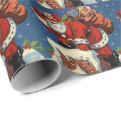 Weihnachten, Weihnachten Weihnachten Der Weihnacht Geschenkpapier (Rolleneckpunkt)